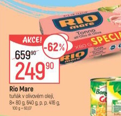 Tuňák v oleji Rio Mare