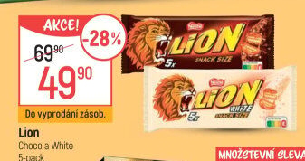 Tyčinka Lion Nestlé