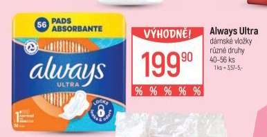 Vložky dámské Ultra Always