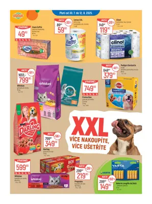 akční leták Globus 30.7.2025-5.8.2025