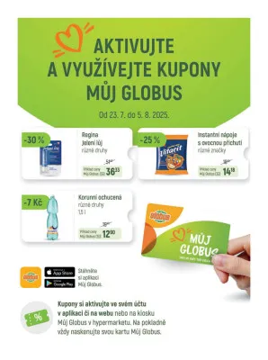 akční leták Globus 30.7.2025-5.8.2025