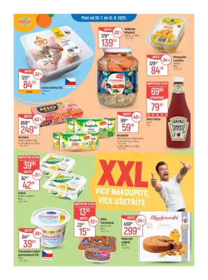 akční leták Globus 30.7.2025-5.8.2025