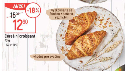 Croissant multicereální