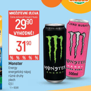 Energetický nápoj Monster Energy