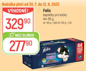 Kapsičky pro kočky Fantastic Felix Purina