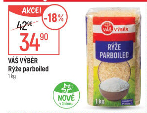 Rýže parboiled Váš Výběr