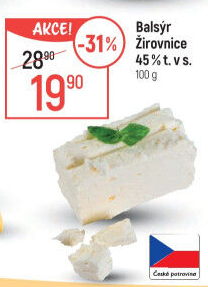 Sýr Balsýr Mlékárna Žirovnice