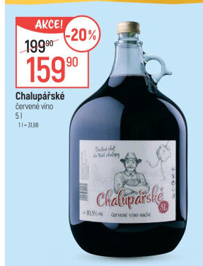 Vína stolní Chalupářské