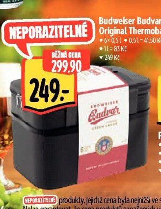 Budweiser Budvar Original Thermobag