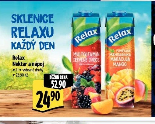 Relax Nektar a nápoje
