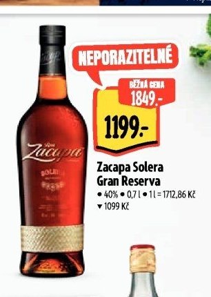 Zacapa Solera Gran Reserva