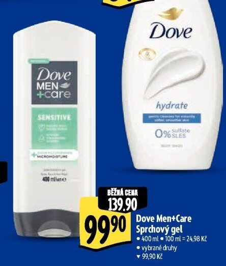 Dove Men+Care Sprchový gel - Albert akcniletaky.com