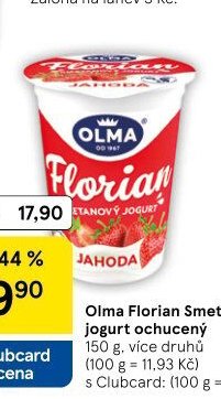 Olma Florian Smetanový jogurt ochucený