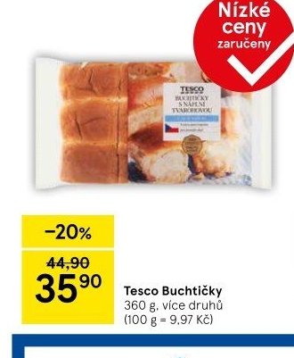 Tesco Buchtičky