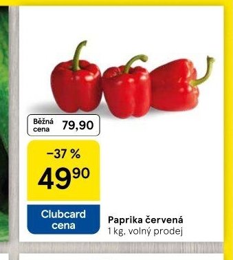 Paprika červená
