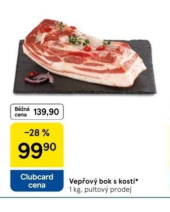Vepřový bok s kostí
