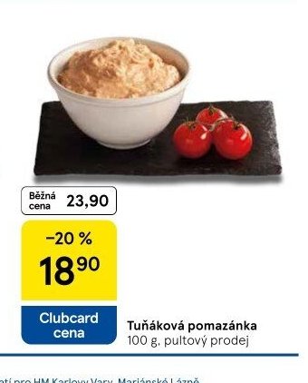 Tuňáková pomazánka