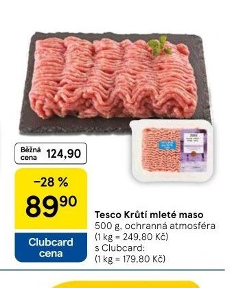 Tesco Krůtí mleté maso