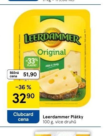 Leerdammer Plátky