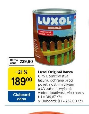 Luxol Originál Barva