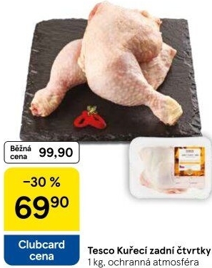 Kuřecí čtvrtky Tesco