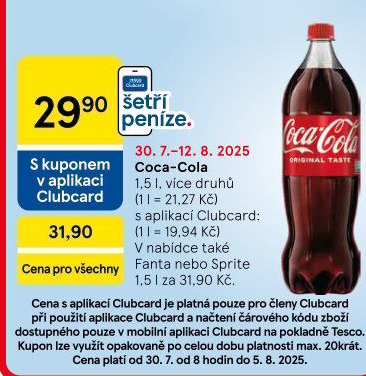 Limonáda Coca Cola