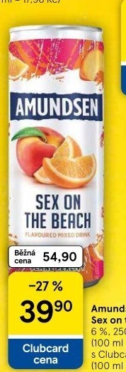Míchaný nápoj Amundsen Sex on The Beach