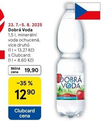 Ochucená voda Dobrá voda