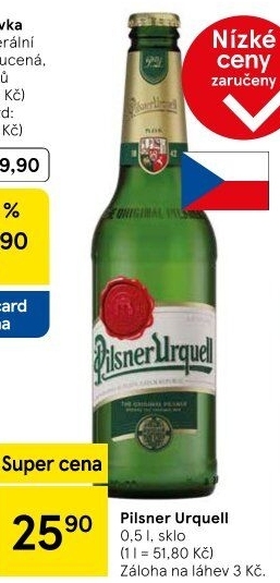 Pivo Pilsner Urquell