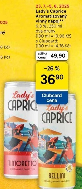 Šumivé víno Lady’s Caprice
