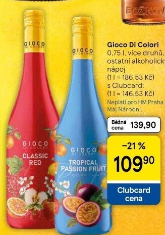 Šumivý nápoj Gioco Di Colori