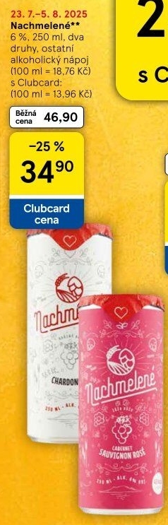 Vinný nápoj Nachmelené Vinium Velké Pavlovice