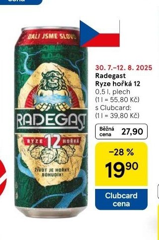 Radegast Ryze hořká 12