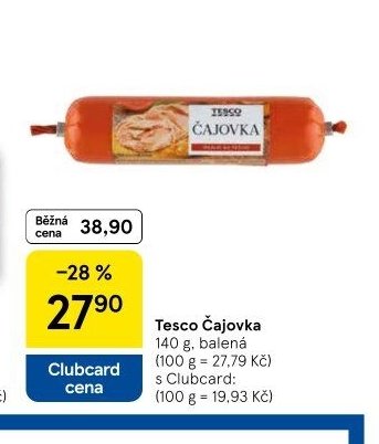 Tesco Čajovka