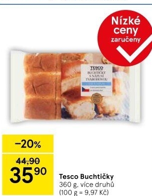 Buchtičky české Tesco