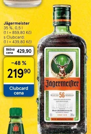 Bylinný likér Jägermeister