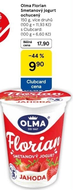 Jogurt smetanový Florian Olma