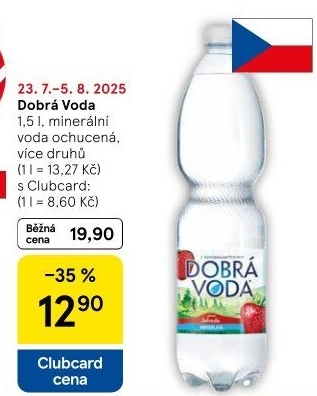 Ochucená voda Dobrá voda