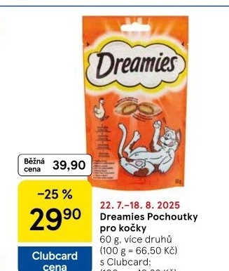 Pamlsky pro kočky Dreamies Whiskas