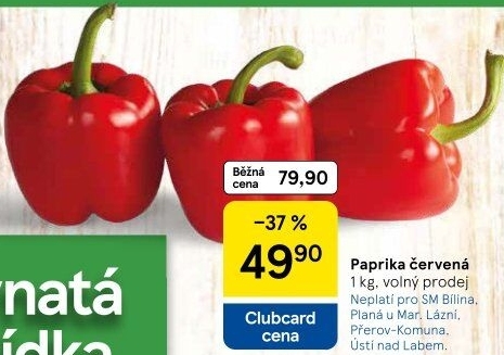 Paprika červená