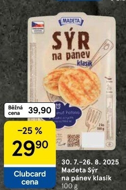 Sýr na pánev Madeta