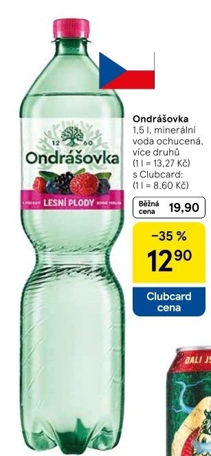 Voda ochucená Ondrášovka