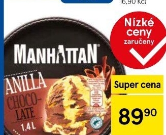 Zmrzlina v kelímku Manhattan Nestlé