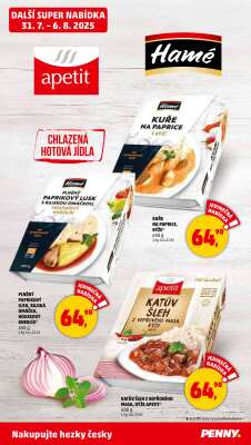 akční leták Penny Market 31.7.2025-6.8.2025