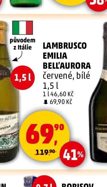 Lambrusco Emilia Bell'Aurora