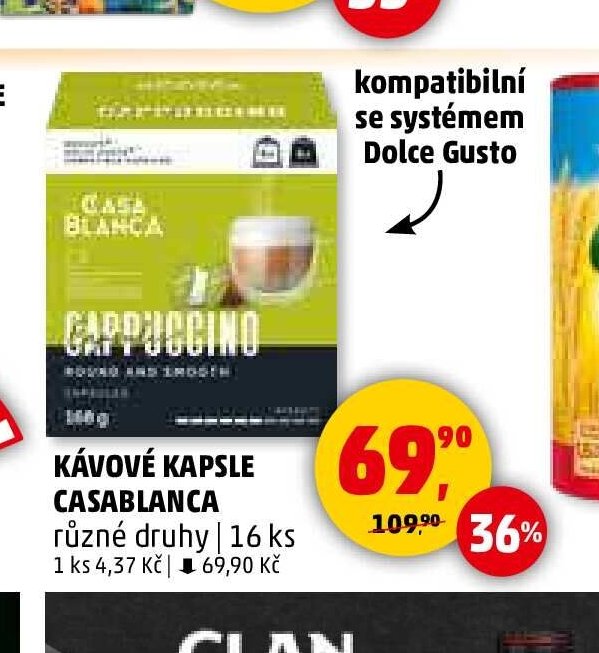 Kávové kapsle Casablanca - Penny Market akcniletaky.com