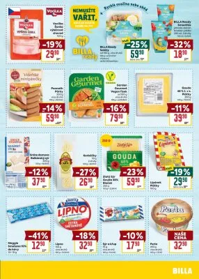 akční leták BILLA 30.7.2025-5.8.2025