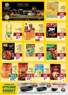 akční leták BILLA 30.7.2025-5.8.2025