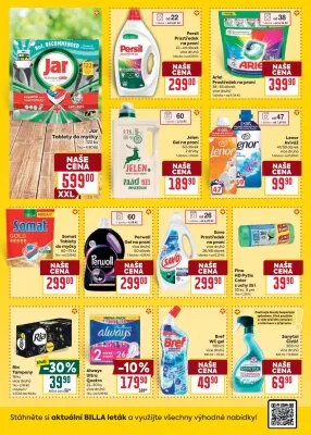 akční leták BILLA 30.7.2025-5.8.2025