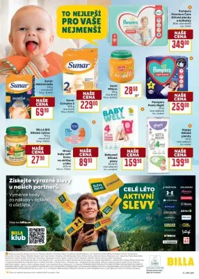akční leták BILLA 30.7.2025-5.8.2025